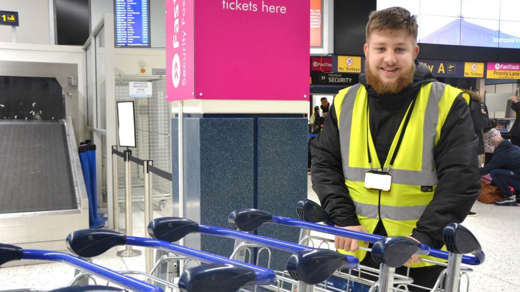 nathan earns paid job at world duty free at manchester aiport supported internship