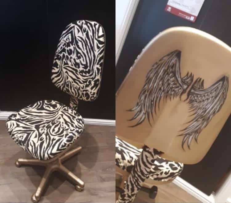 chair up-cycled creative hub shaw
