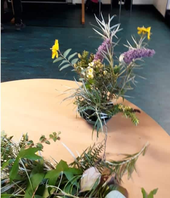 Tina Makes Great Progress at Prospect House 7 flower arrangement 2
