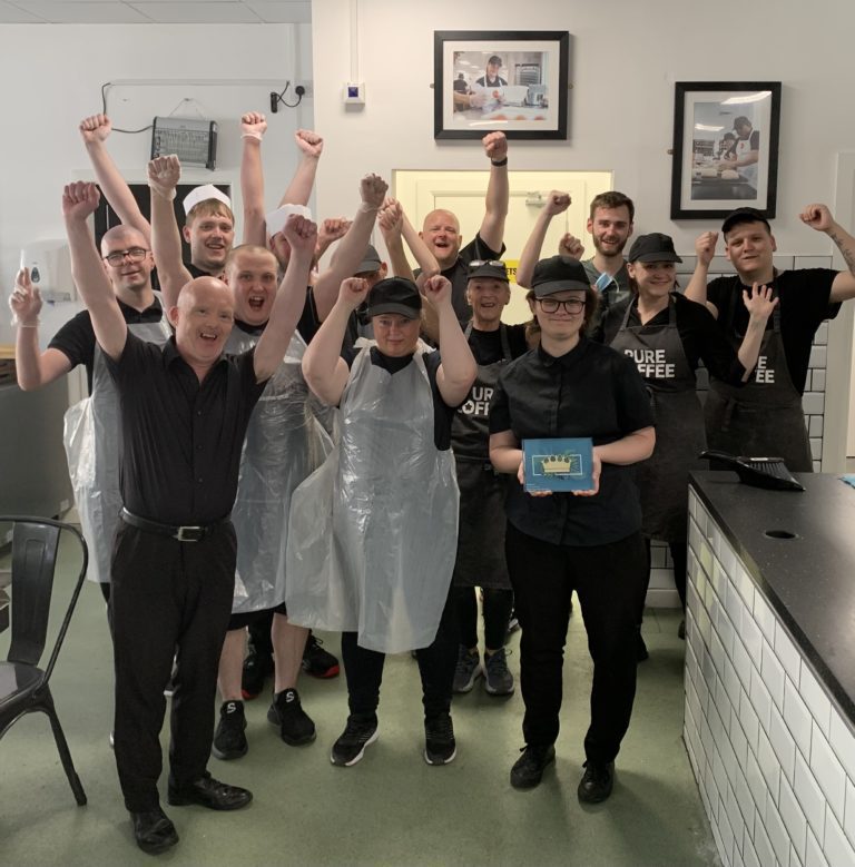 The Pure Innovations team celebrating