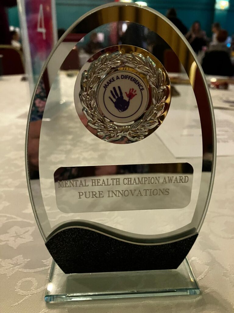 mental health champion award