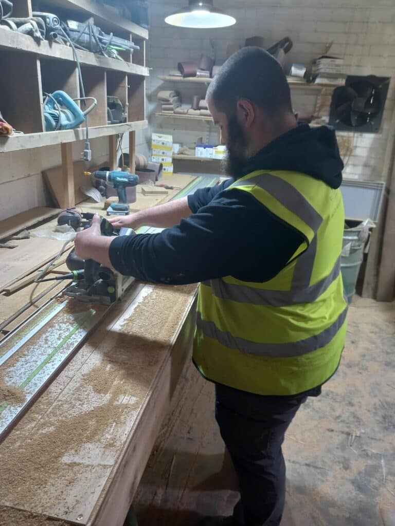 Gabriel's Story: From Intern to 'Most Proficient Colleague' 1 Gabriel busy at work