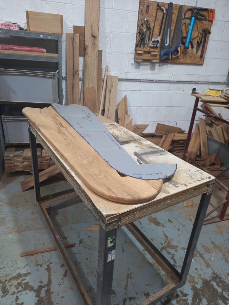 Gabriel's Story: From Intern to 'Most Proficient Colleague' 2 Wood on bench