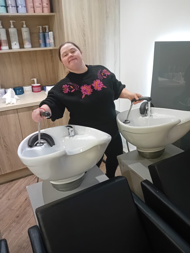 From lacking confidence to paid employment: Emily's journey with Francesco Hair 3 20241002 134808