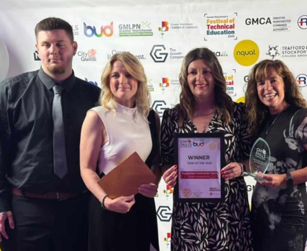 Pure Supported Internship Team Wins ‘Team of the Year’ 2 1751577251177 e1751622241355
