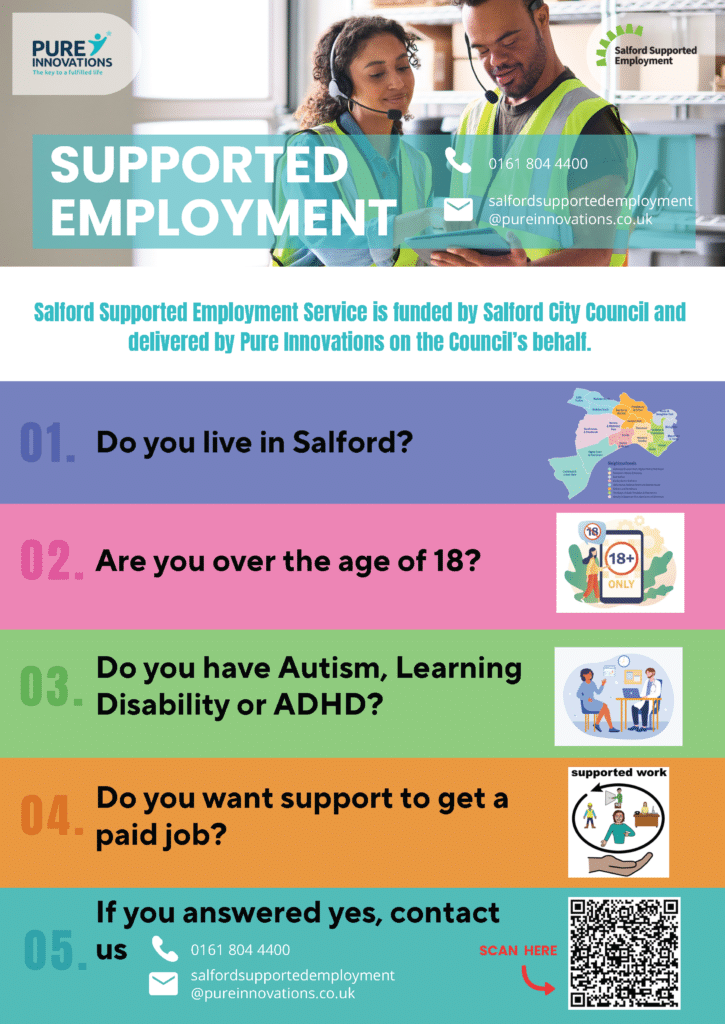 Salford Supported Employment Poster
